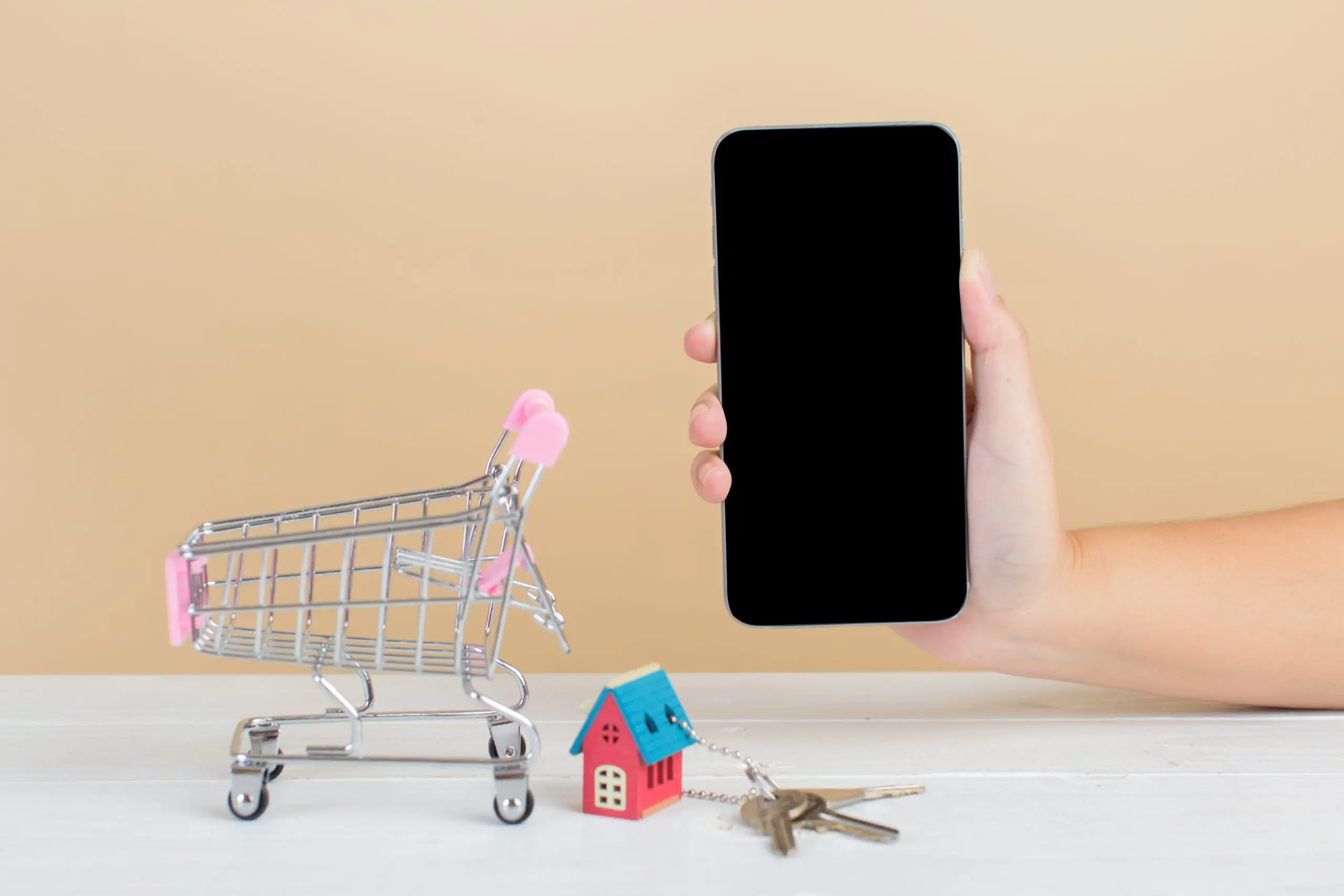 property-market-with-house-shopping-cart-phone-scaled